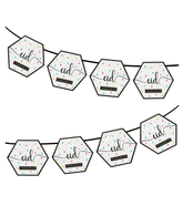 Hexagon Eid Mubarak Bunting